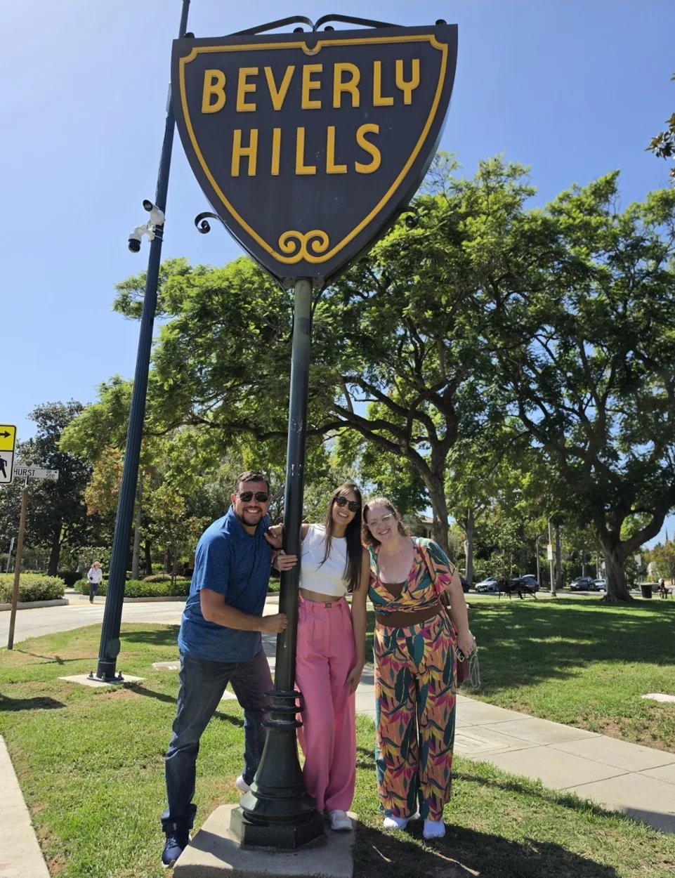 Grupo em Beverly Hills